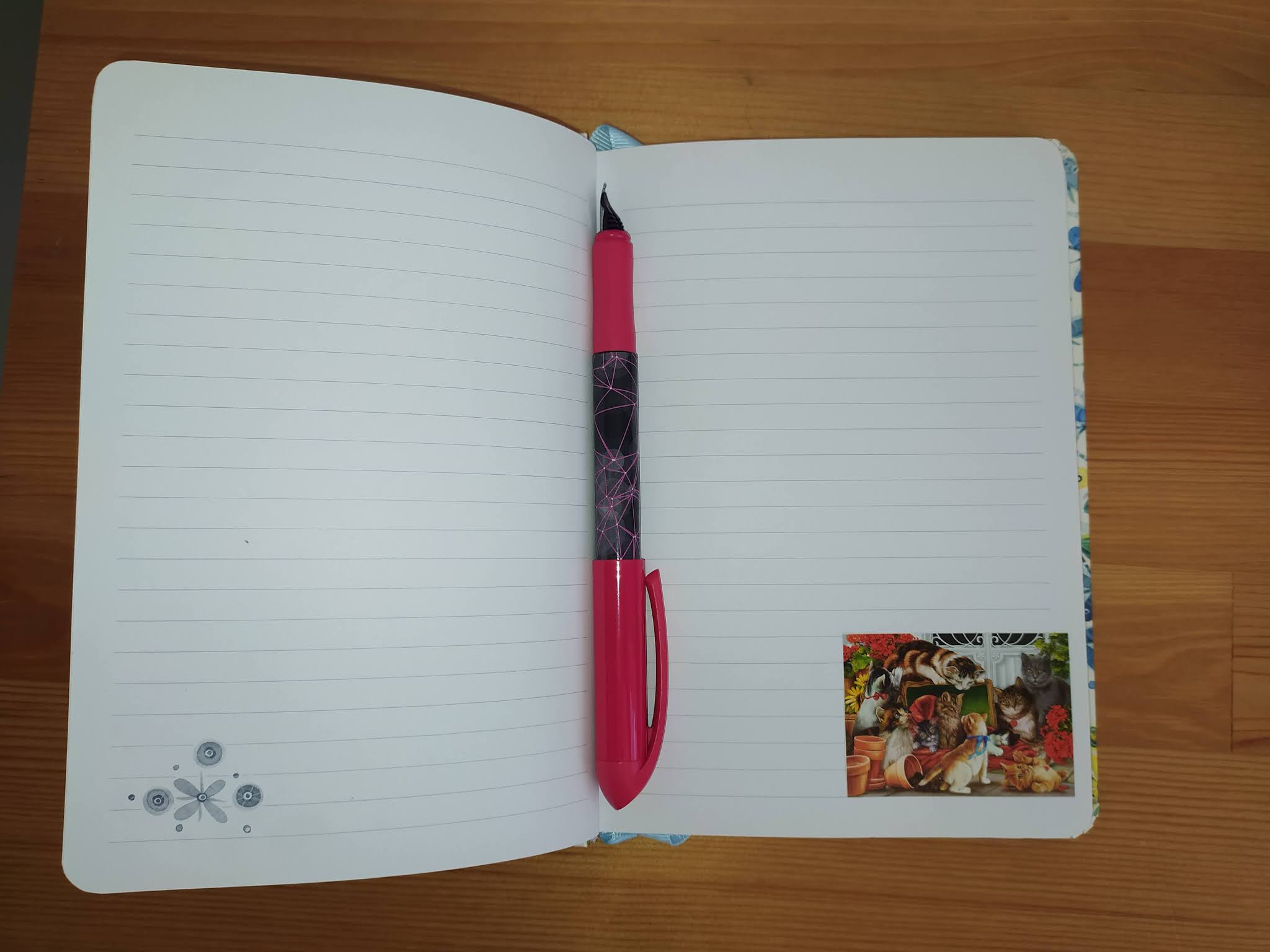 Agenda cu pisici, numai bună de așternut gândurile